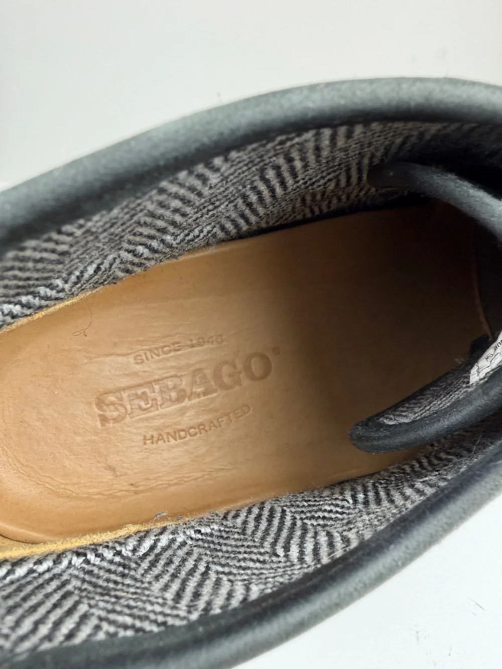 Sebago Halyard Chukka Boots Black‎ Nubuck Leather Men’s Size 9